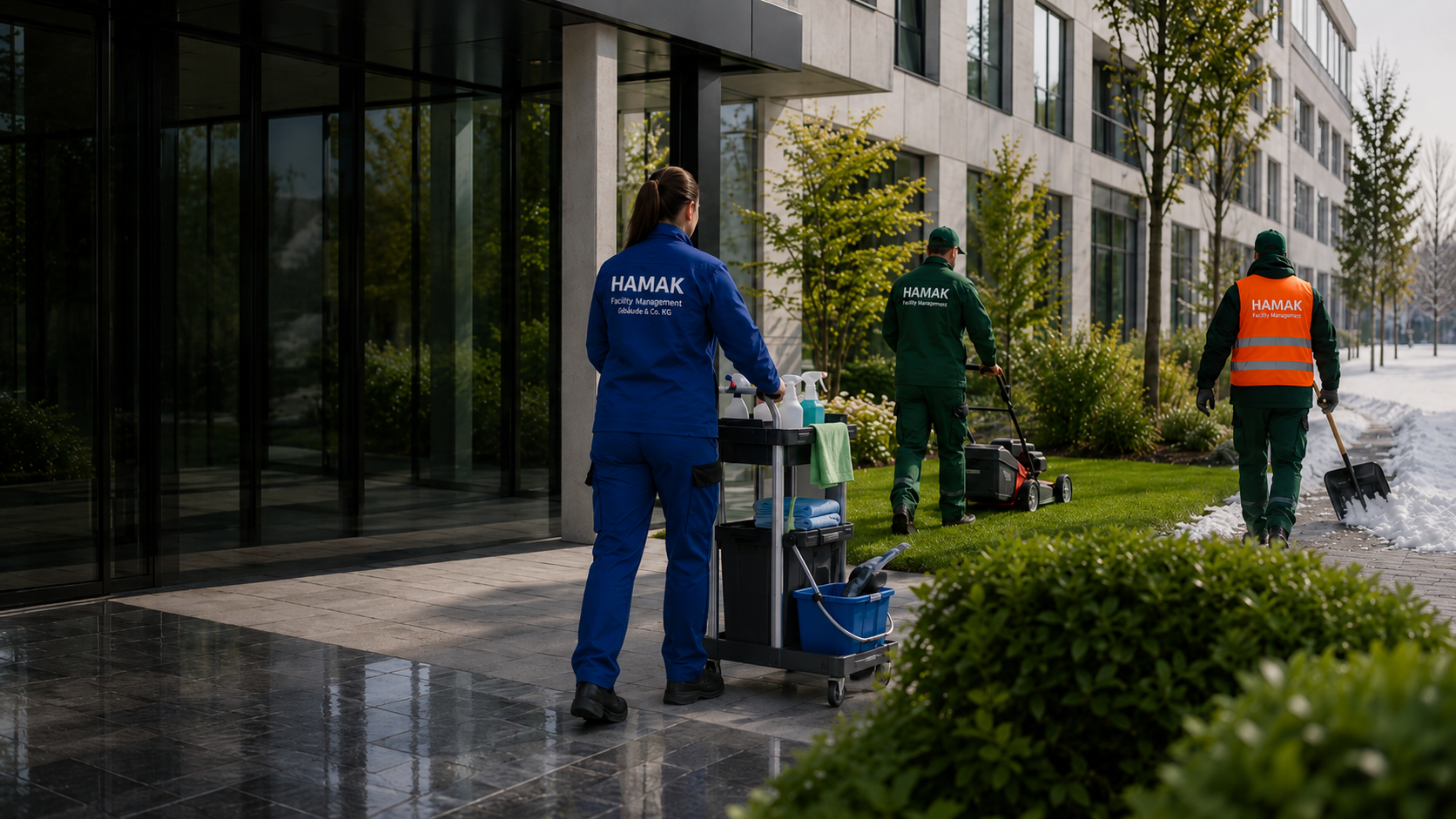 HAMAK Facility Management – Leistungen für Objekte in Hamburg